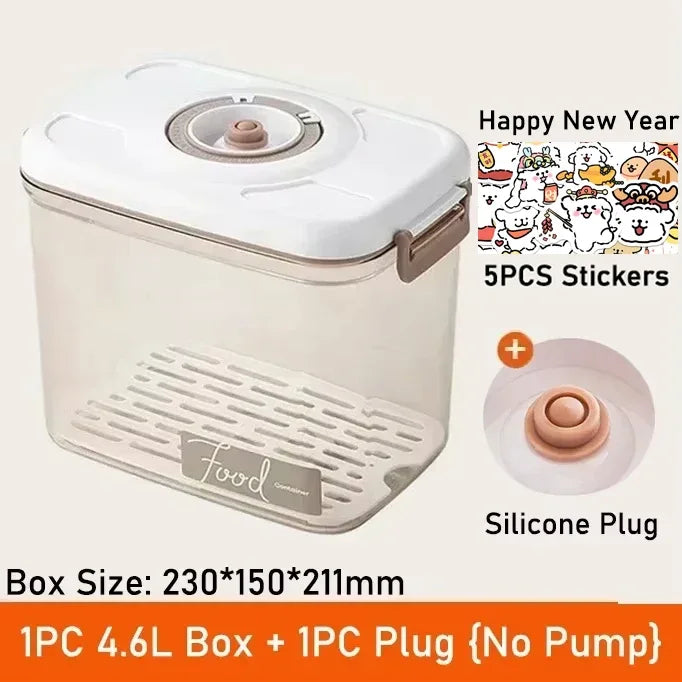 Vacuum Sealed Food Storage Box