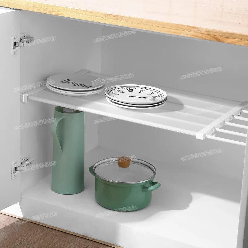 Adjustable Wall-Mounted Storage Rack