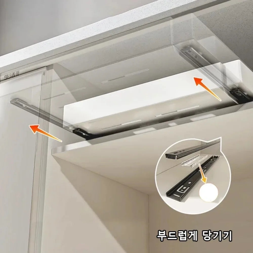 Pull-Out Kitchen Storage Rack