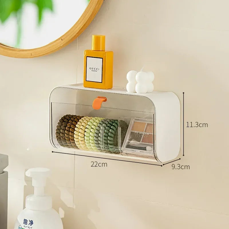 Wall-Mounted Toilet Storage Box