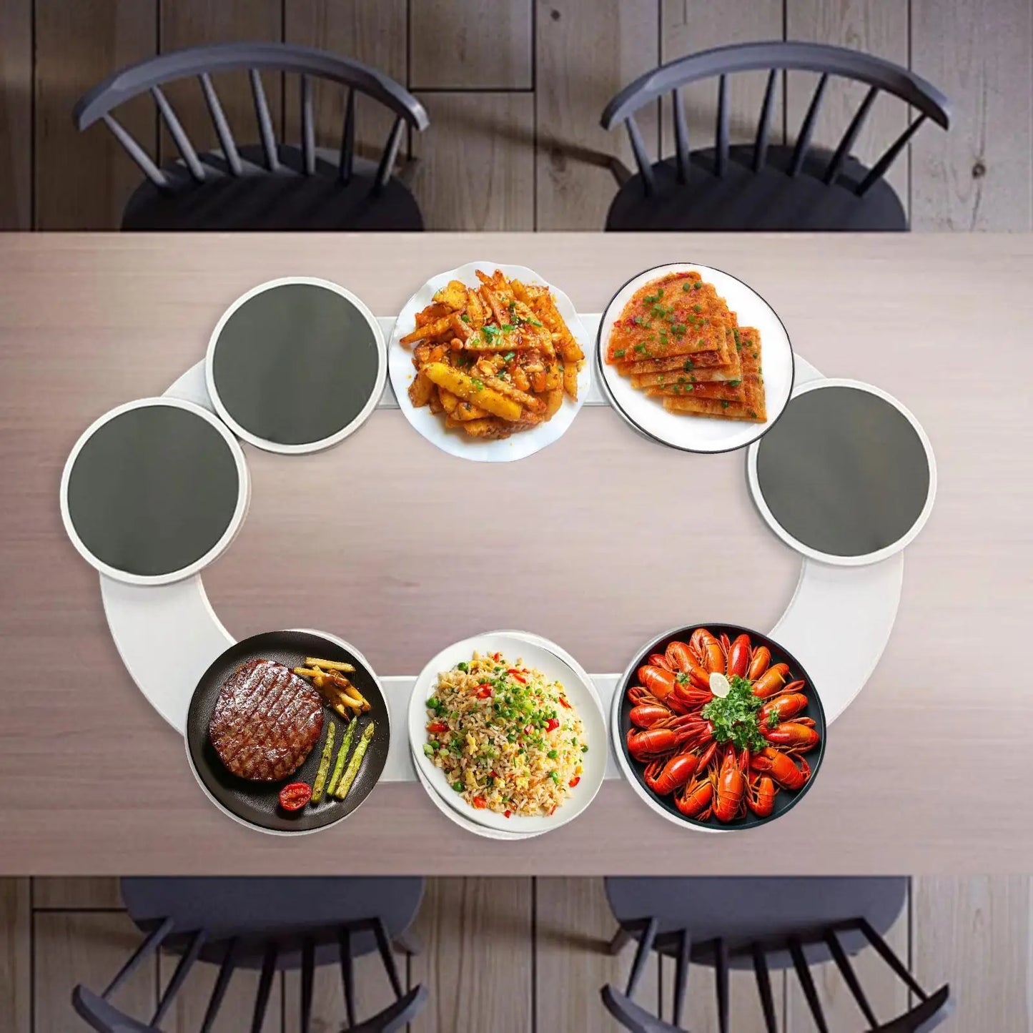 Rotating Lazy Susan Tray