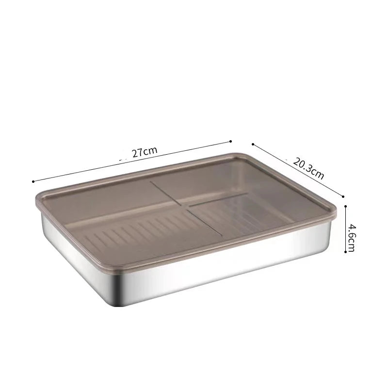 Stainless Steel Meat Storage Box