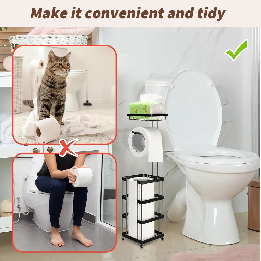 Free Standing Paper Towel Holder