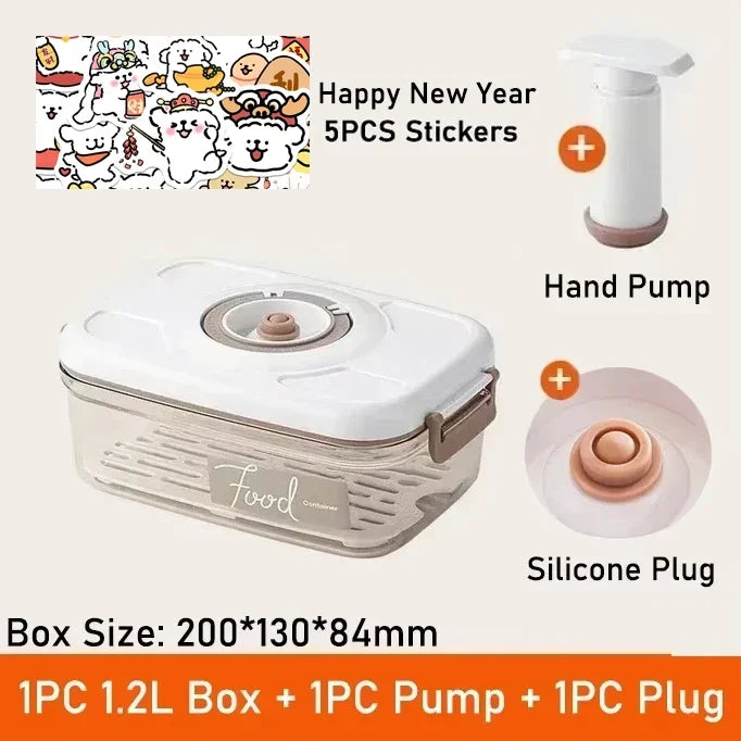 Vacuum Sealed Food Storage Box