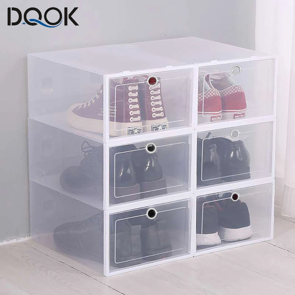 Dook 6-Pack Stackable Shoe Boxes