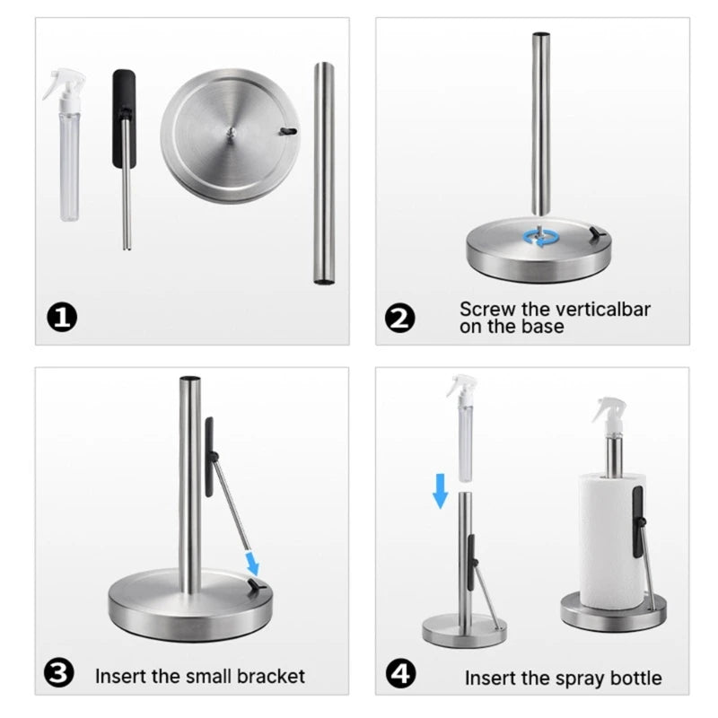 Stainless Steel Tissue Roll Holder