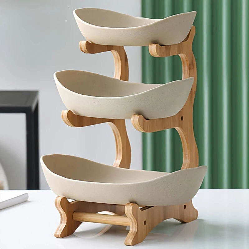 Partitioned Tableware Fruit & Snack Tray