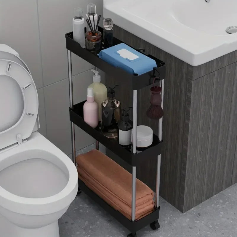 Slim Rolling Storage Cart