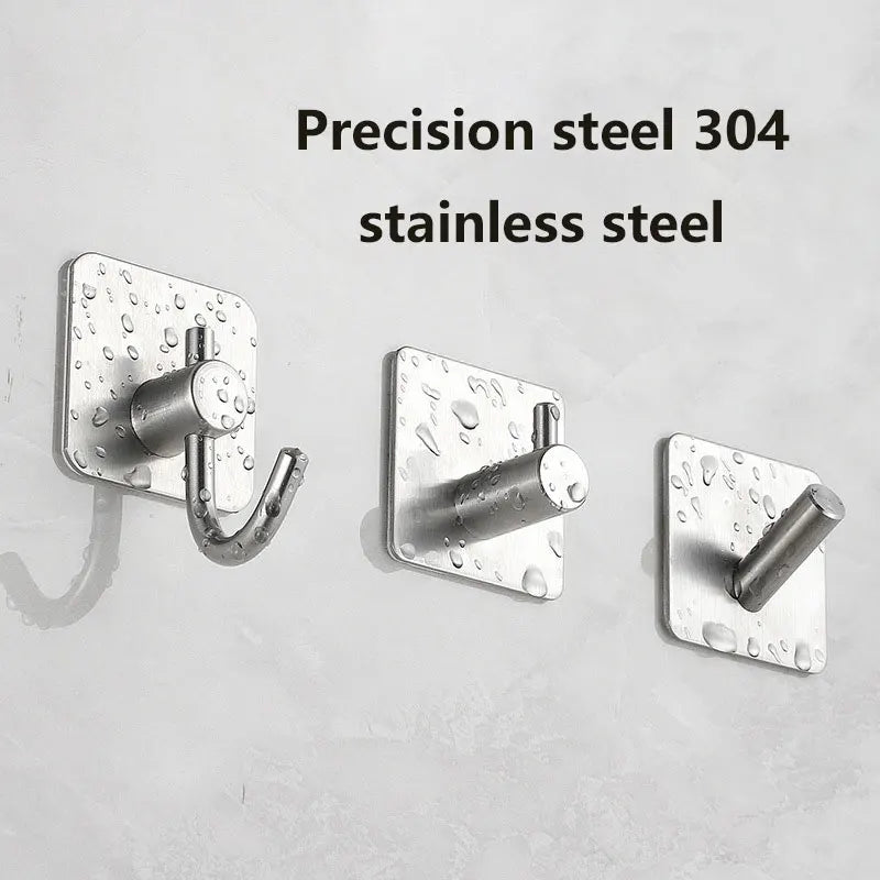 Stainless Steel Adhesive Wall Hook
