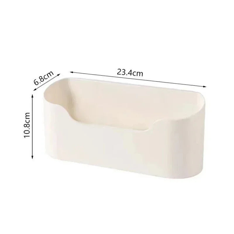Wall-Mounted Adhesive Storage Rack
