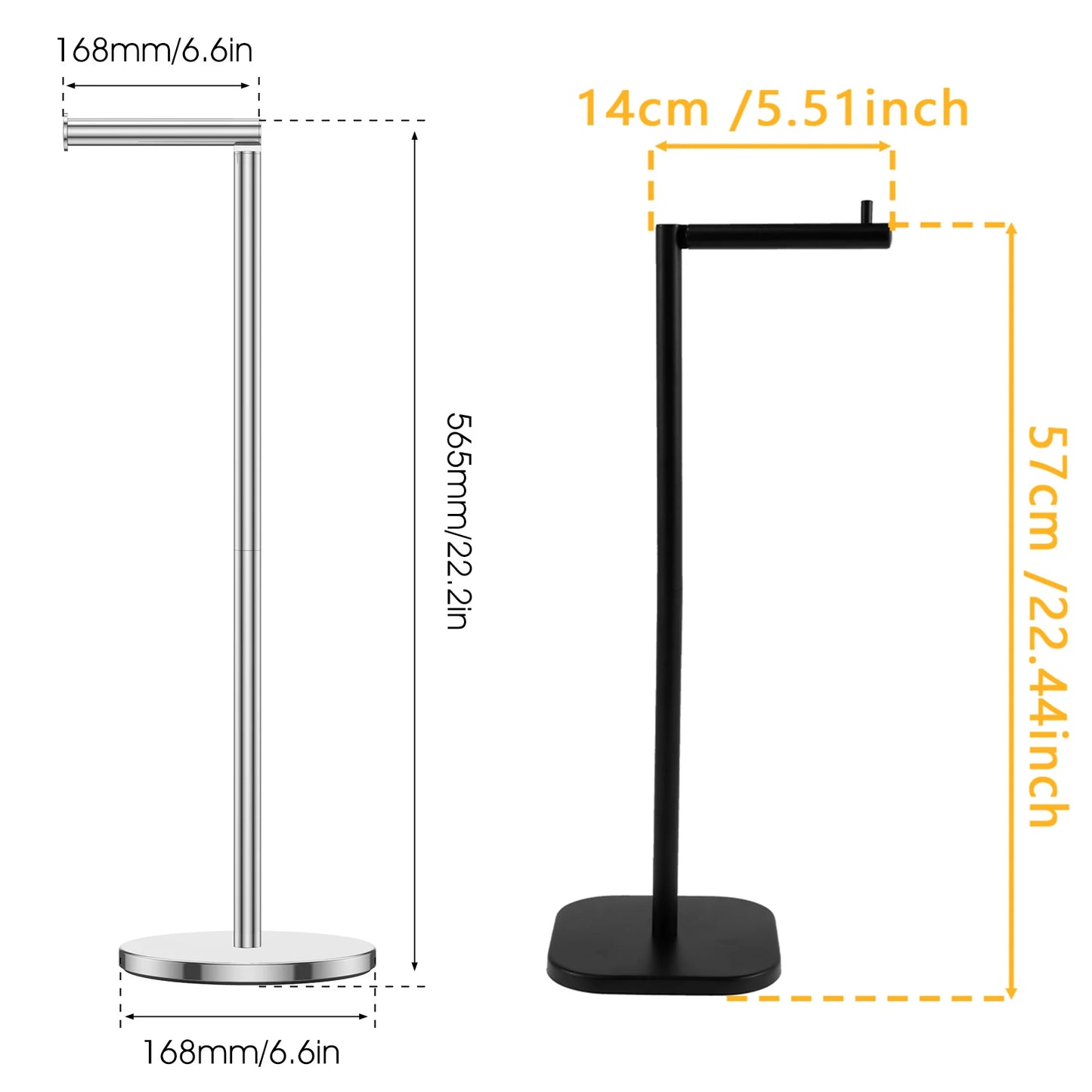 Freestanding Toilet Paper Holder