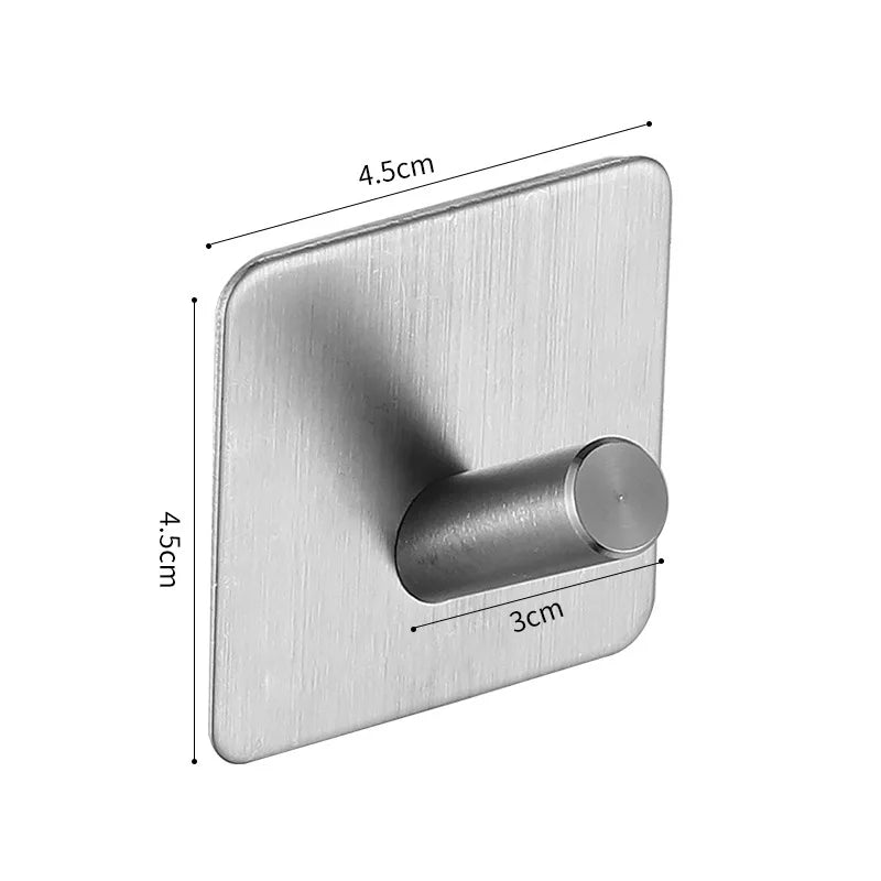 Stainless Steel Adhesive Wall Hook