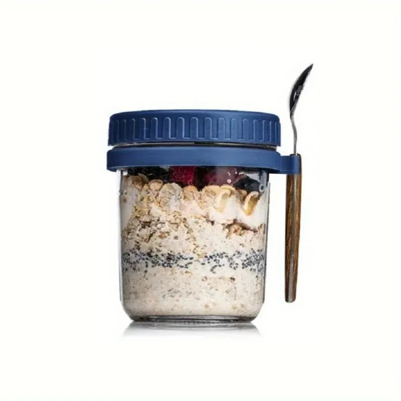 350ML Glass Overnight Oat Cup