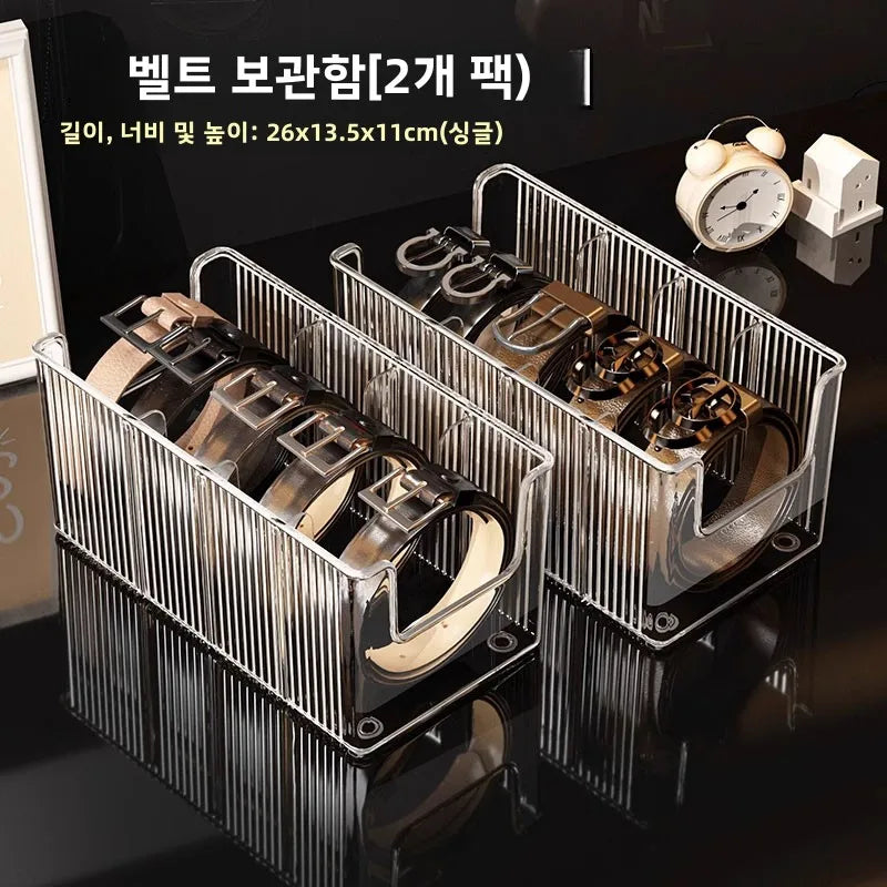 Belts Storage Container & Organizer