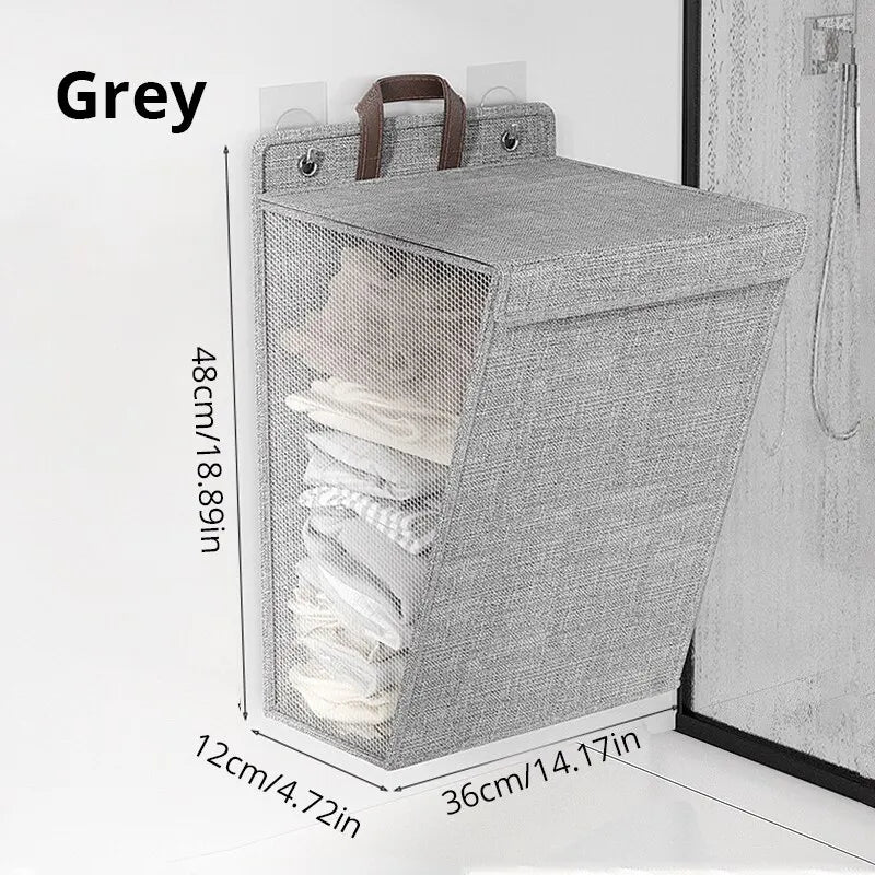 Foldable Adhesive Laundry Basket