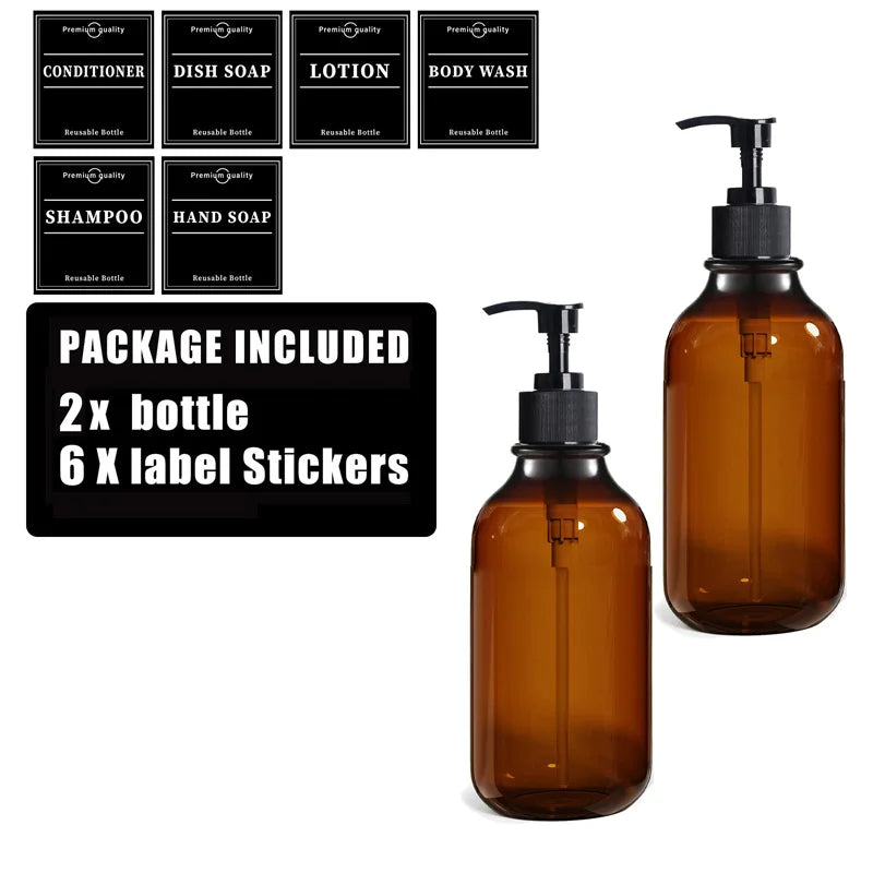 500ml Soap Bottle Set