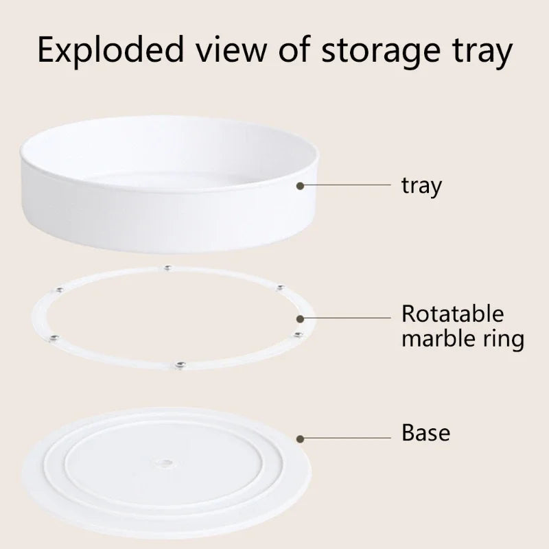 360° Rotating Storage Tray