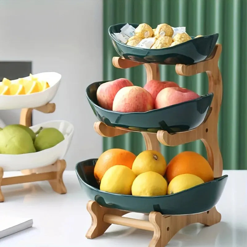 Partitioned Tableware Fruit & Snack Tray