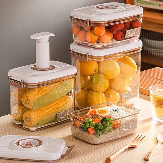 Vacuum Food Storage Containers with Manual Pump – Value Packs