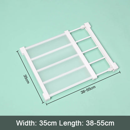 Adjustable Wall-Mounted Storage Rack