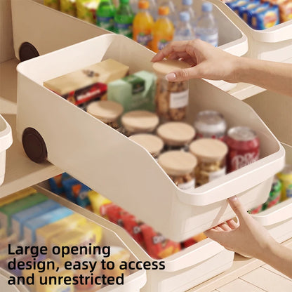 Roll-Out Storage Bins with Wheels