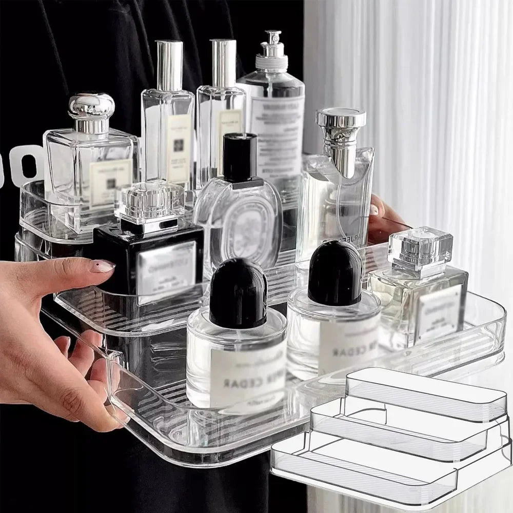 3-Tier Desktop Perfume Shelf