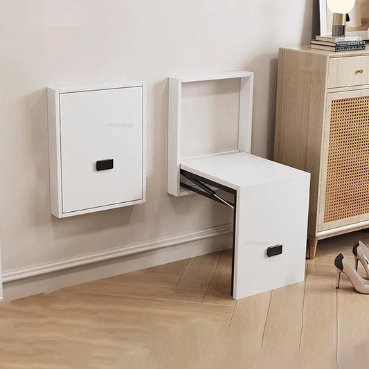 Folding Wall-Mounted Bathroom Seat