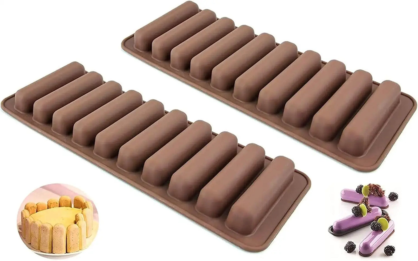 10-Grid Stick Ice Tray
