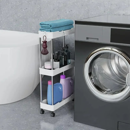 Slim Rolling Storage Cart