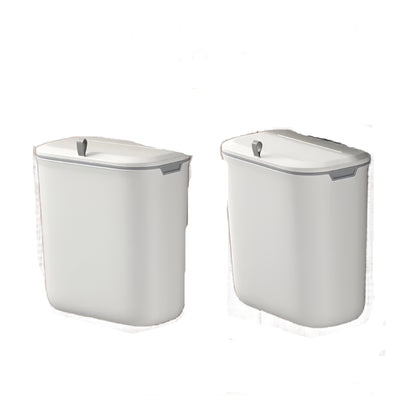 Wall-Mounted Bathroom Trash Bin