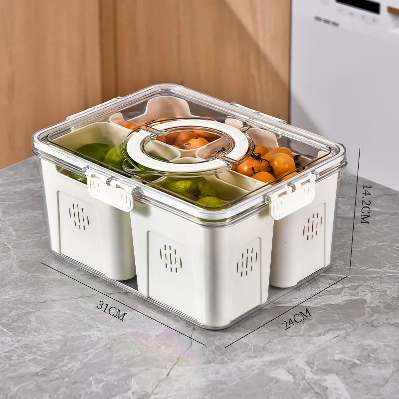 Grid Divided Serving Tray