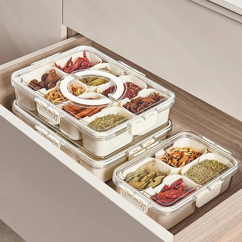 Grid Divided Serving Tray
