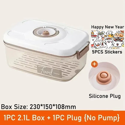 Vacuum Sealed Food Storage Box