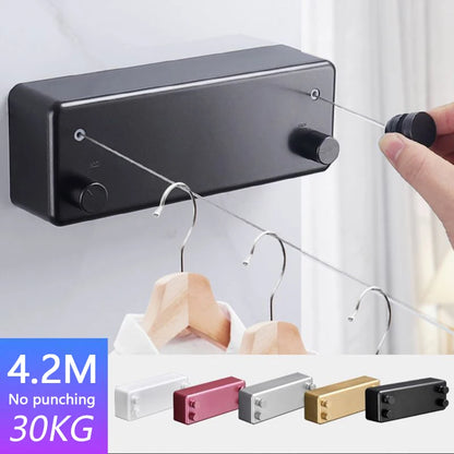 Shrinkable Double Line Clothesline