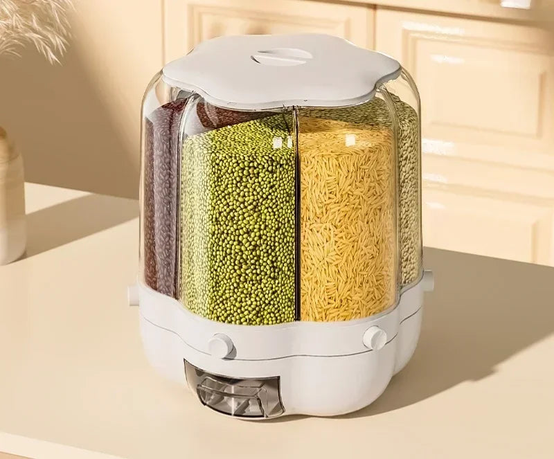 360° Rotating Rice Dispenser