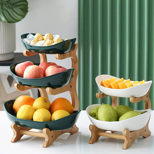 Partitioned Tableware Fruit & Snack Tray