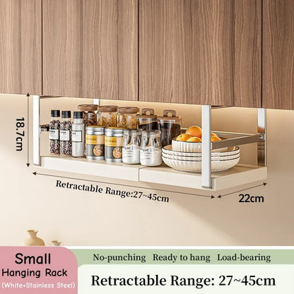 Expandable Under-Shelf Storage Rack