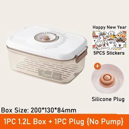 Vacuum Sealed Food Storage Box