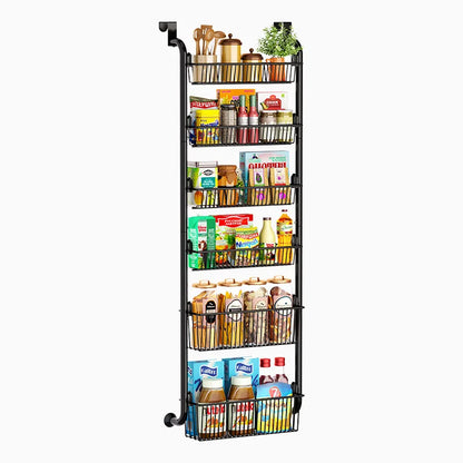 Multi-Layer Over-Door Hanging Storage Baskets