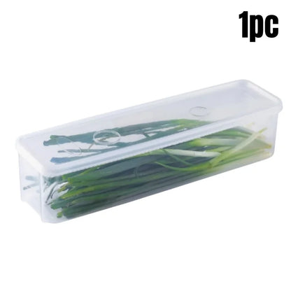 Lidded Fridge Storage Boxes for Herbs and Vegetables