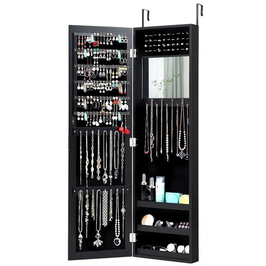 Mirrored Jewelry Cabinet
