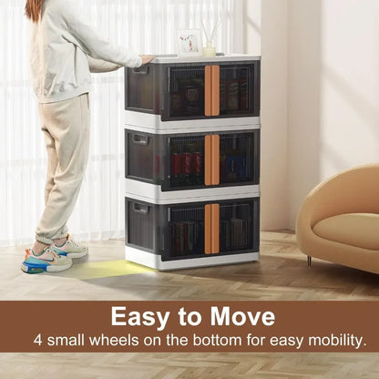 Grey, White Storage Organizer Box