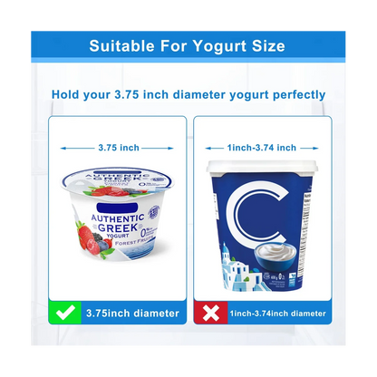 Sliding Yogurt Organizer for Fridge