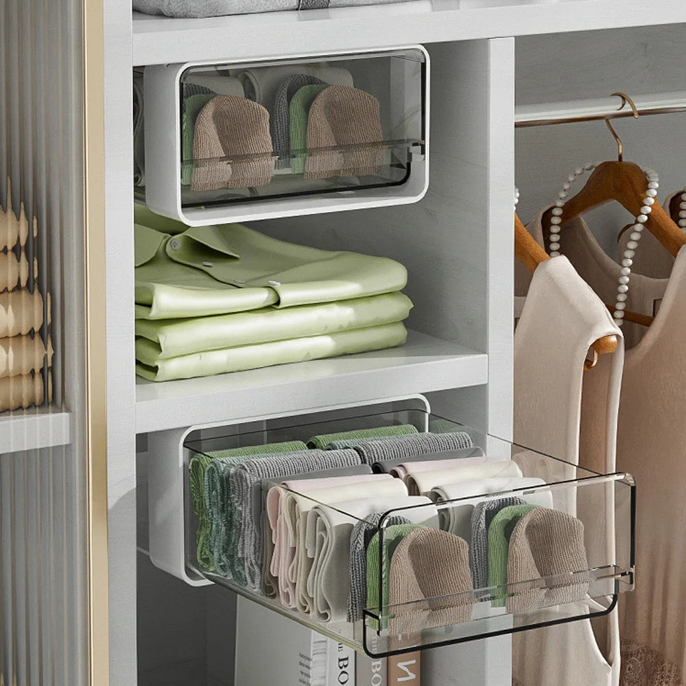Adhesive Storage Box Self-Adhesive Drawer Storage Box – Homer Harber Stores