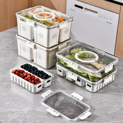 Grid Divided Serving Tray