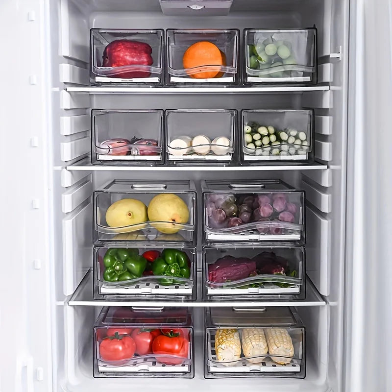 Pull-Out Drain Filtered Kitchen Refrigerator Storage Box – Homer Harber ...