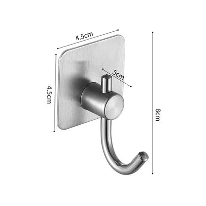 Stainless Steel Adhesive Wall Hook
