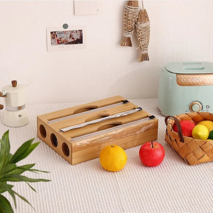 Bamboo Ziplock & Foil Dispenser