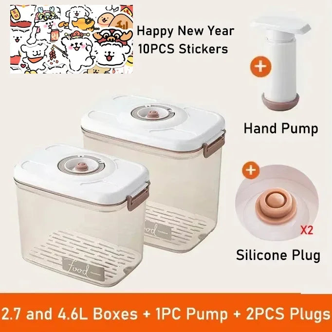 Vacuum Sealed Food Storage Box