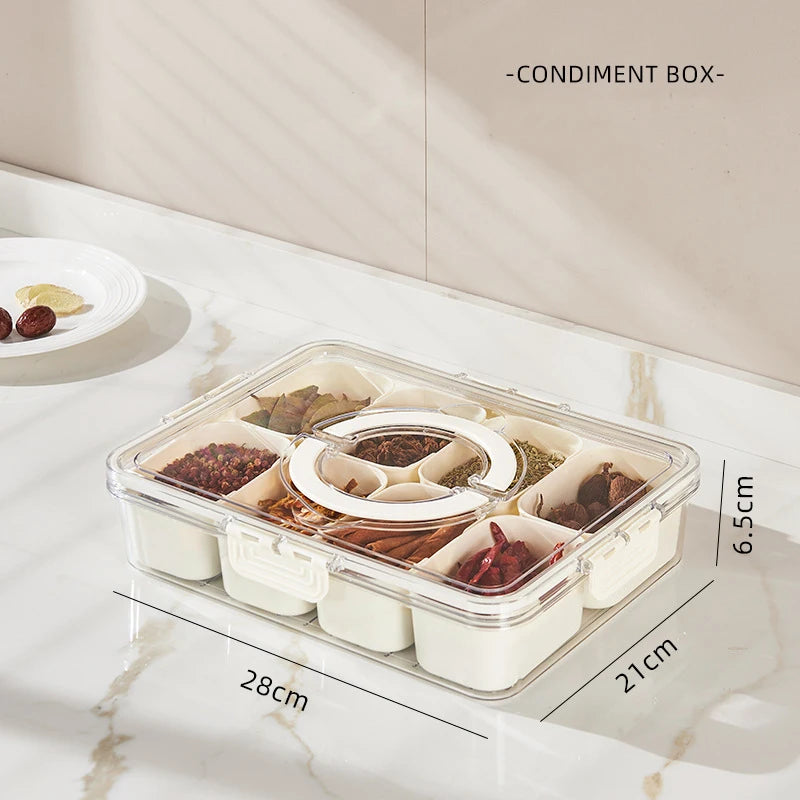 Grid Divided Serving Tray